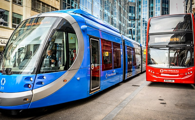 Public transport passenger numbers in the West Midlands fell 90% in early 2020